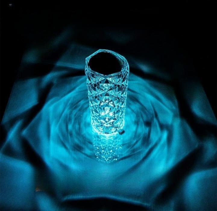 Color Changing Touch Lamp with Remote | Elegant Diamond USB Lamp – WingoMart