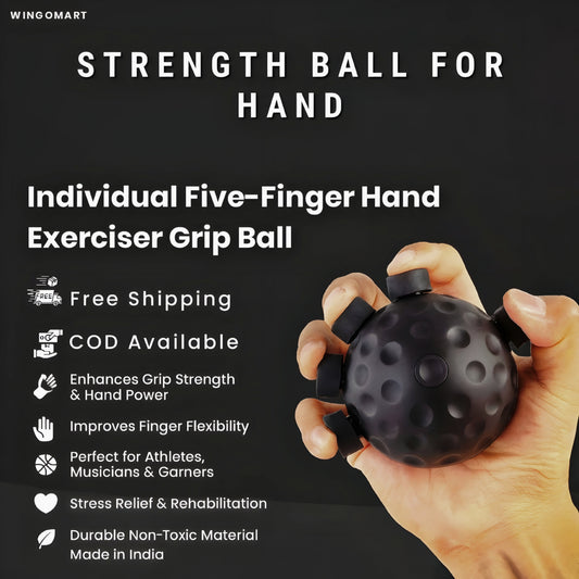 📌Strength Ball for Hand – Grip Strengthener & Stress Relief Exercise Ball