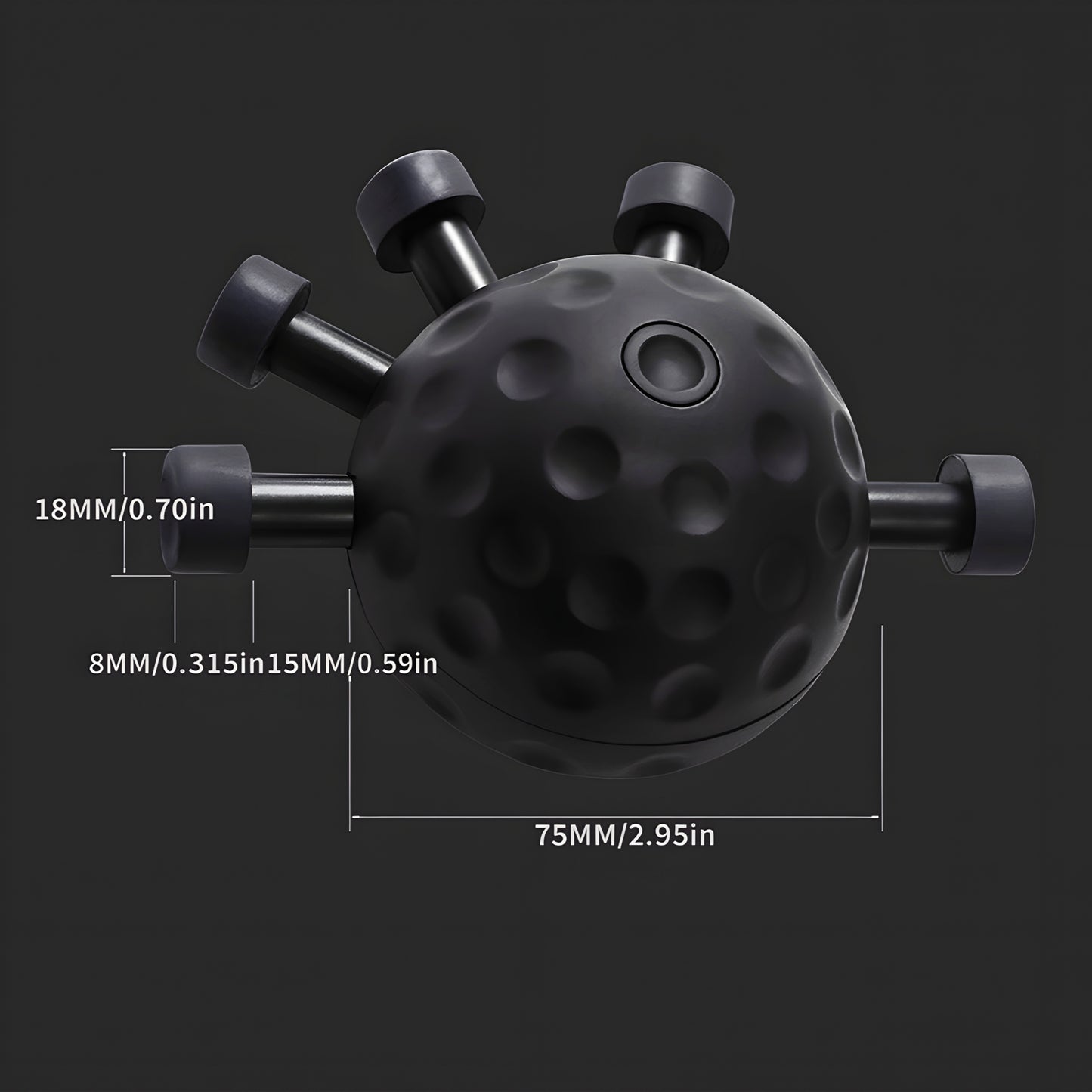 📌Strength Ball for Hand – Grip Strengthener & Stress Relief Exercise Ball