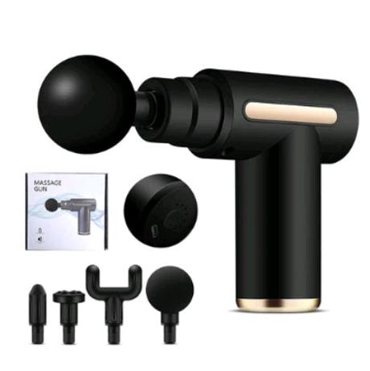 Deep Tissue Massage Gun for Pain Relief | 6-Speed Electric Massager with 4 Heads | Unisex Muscle Relaxing Machine